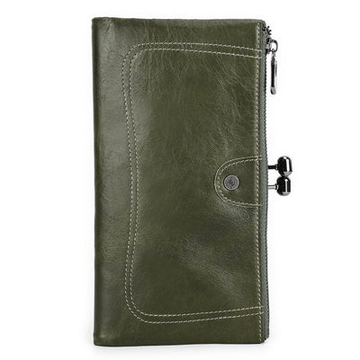Billetera de Cuero Premium para Mujer - Diseño Elegante Black Angel - Image 12