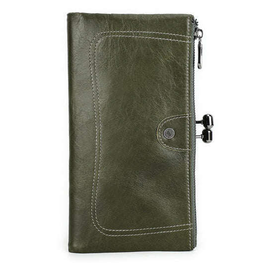 Billetera de Cuero Premium para Mujer - Diseño Elegante Black Angel - Image 12