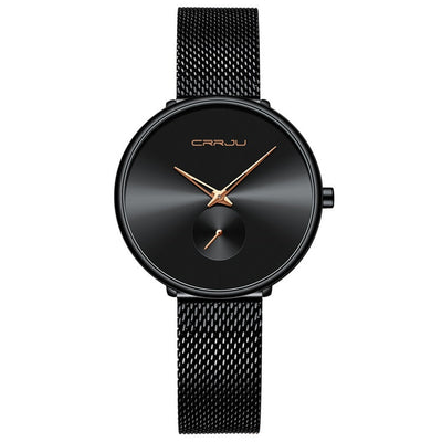 Reloj de Pulsera Mujer Acero Inoxidable Malla Minimalista - Image 12