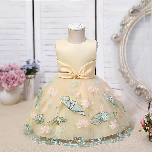 Vestido Princesa Infantil con Tul Brillante - Image 9