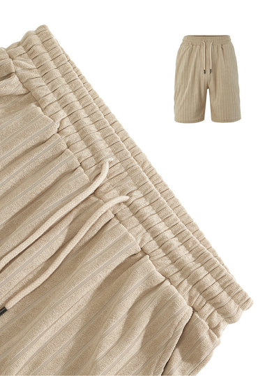 Conjunto Casual de Camisa con Botones y Shorts para Hombre - Image 18