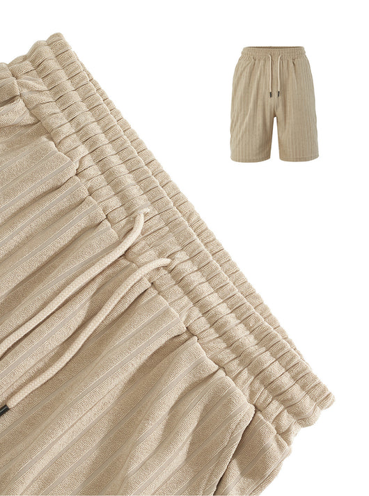 Conjunto Casual de Camisa con Botones y Shorts para Hombre - Image 18