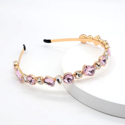 Diadema de Cristal Coreana con Pedrería Brillante - Image 16