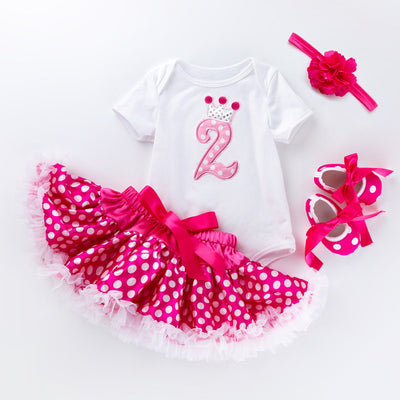 Conjunto Falda Tutú para Niñas - Algodón Premium de Manga Corta - Image 12