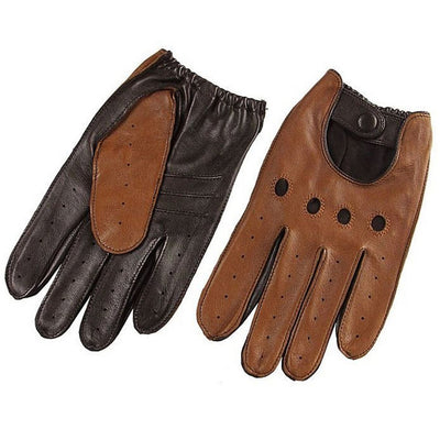 Guantes de Cuero para Conducir con Pantalla Táctil - Image 8