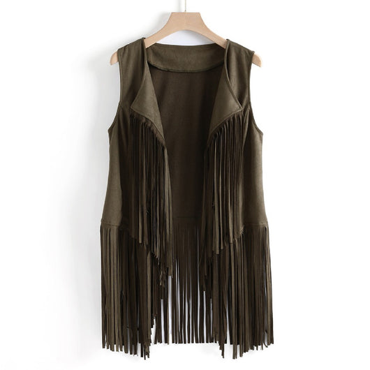 Chaleco Sleeveless con Borlas para Mujer - Image 30