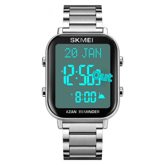 Reloj Cuadrado de Acero Multifuncional para Hombre - Image 4
