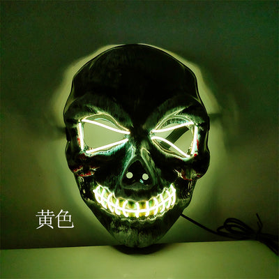 Máscara Calavera LED Luminosa de Terror para Halloween - Image 8