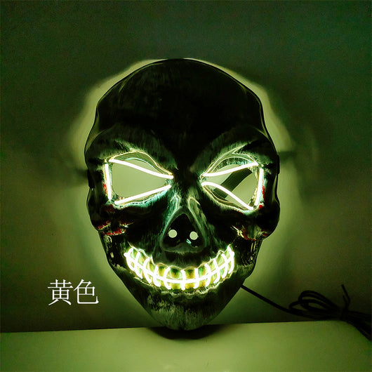 Máscara Calavera LED Luminosa de Terror para Halloween - Image 8