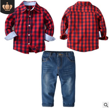 Conjunto de Ropa Otoñal para Niño - Sudadera y Pantalones Jeans - Image 14