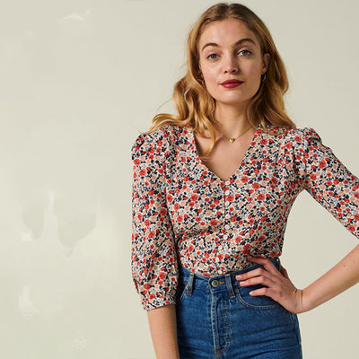 Camisa Escote en V - Image 4