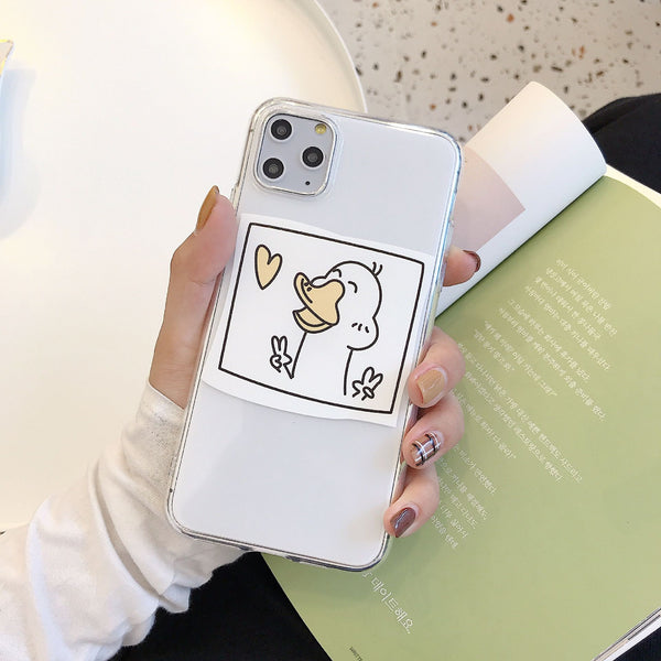 Funda para Celular con Diseño de Patito Adorable