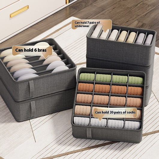 Organizador de Ropa Interior con Compartimentos - Caja Almacenaje para Cajón - Image 7