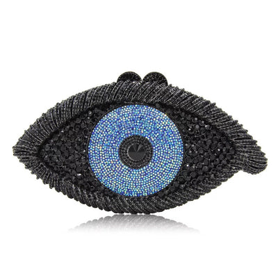Bolso de Noche Diamante Ojo Elegante para Mujer - Image 12