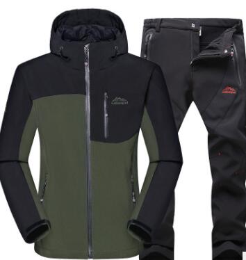 Traje Ejecutivo Shark Skin Soft Shell para Otoño e Invierno