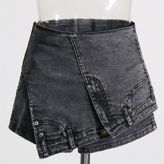 Shorts Vaqueros Personalizados para Mujer con Costuras Diseño