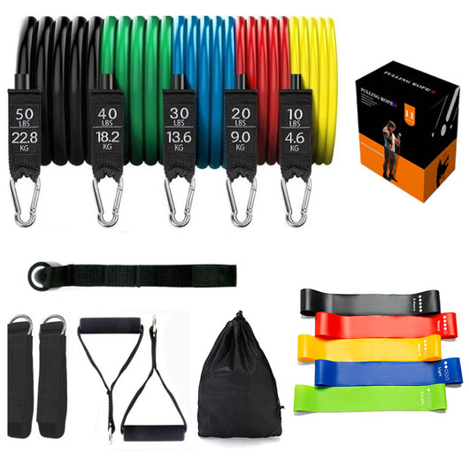 Bandas Elásticas de Látex para Entrenamiento de Resistencia y Yoga