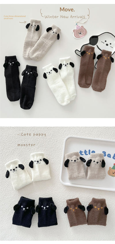 Calcetines Invierno Niños y Niñas Forro Polar Australiano Gruesos - Image 14
