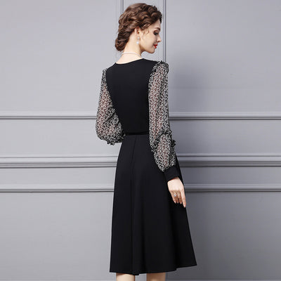 Vestido Primaveral Escote V Elegante - Image 17