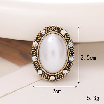 Adornos de Cristal Brillante para Zapatos - Accesorios DIY Estilo Clásico con Flor de Perla - Image 24
