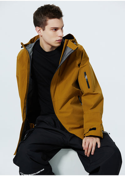 Traje de Esquí Unisex Impermeable y Cortaviento con Doble Capa Térmica - Image 15