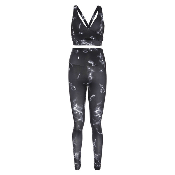 Traje de Yoga Deportivo Espalda Descubierta con Soporte Máximo - Image 13