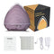 Humidificador Ultrasónico con Diseño Madera y Luz Nocturna LED Multicolor