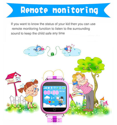 Reloj Inteligente GPS para Niños Q750 con Pantalla Táctil y Llamadas SOS - Image 5