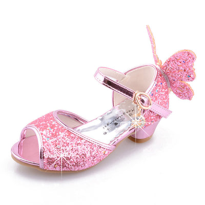 Zapatos de Danza Infantiles con Moño - Suela Blanda y Tacón Bajo - Image 7