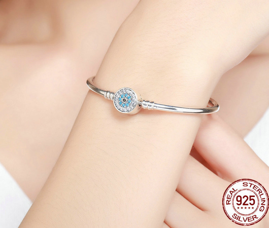 Pulsera de Plata Esterlina 925 con Diamantes Completos - Accesorio Encanto Elegante para Mujer - Image 5