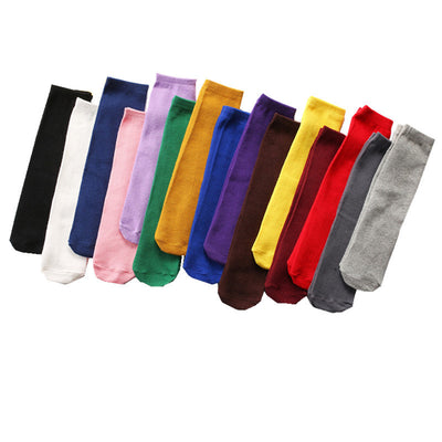 Calcetines Infantiles sin Talón Lisos y Cómodos