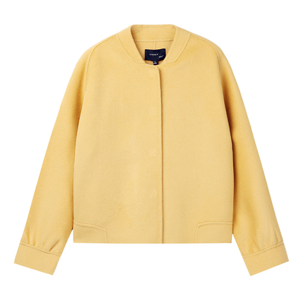 Abrigo de Lana Doble Faz con Cashmere para Invierno - Image 13