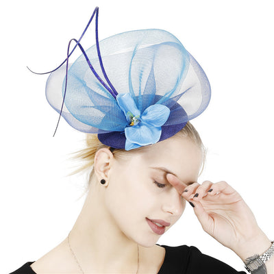 Tocado de Plumas Elegante para Fiestas - Accesorios Princesa Palacio Noble - Image 15