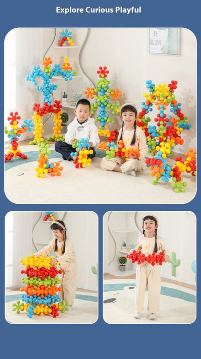 Bloques de Construcción Flor de Cerezo Gigantes para Educación Infantil - Image 13