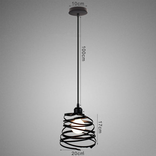 Lámpara Colgante Minimalista de Hierro para Restaurante y Bar - Image 13