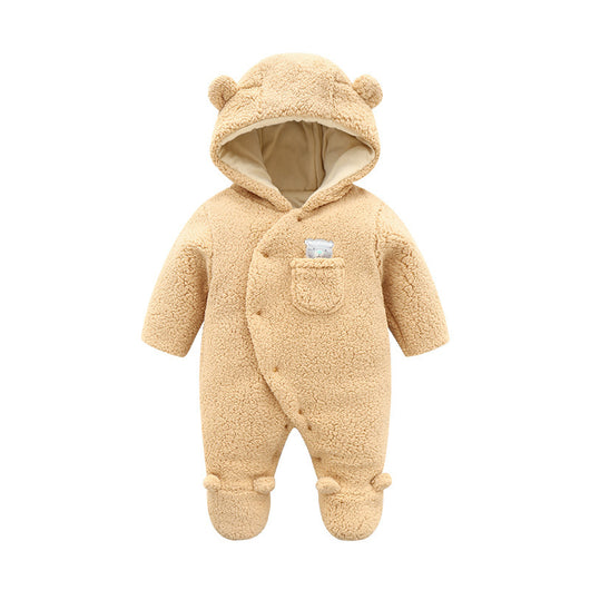 Pijama Térmico de Algodón para Bebé Recién Nacido - Enterizo Acolchado - Image 11