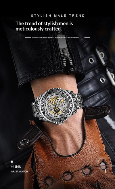 Reloj Automático Luminoso para Hombre - Diseño Vintage Clásico - Image 17