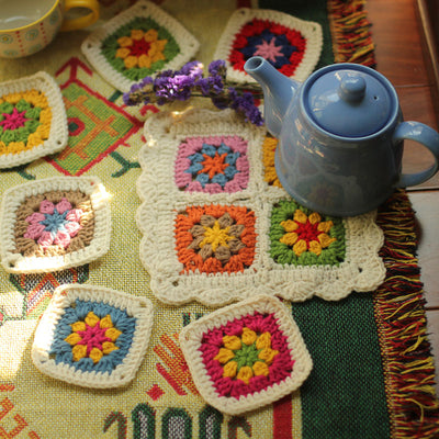 Posavasos Artesanal Estilo Pastoral Europeo - Diseño Creativo - Image 5