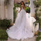 Vestido de Novia Slim Escote Profundo con Tirantes Ajustables