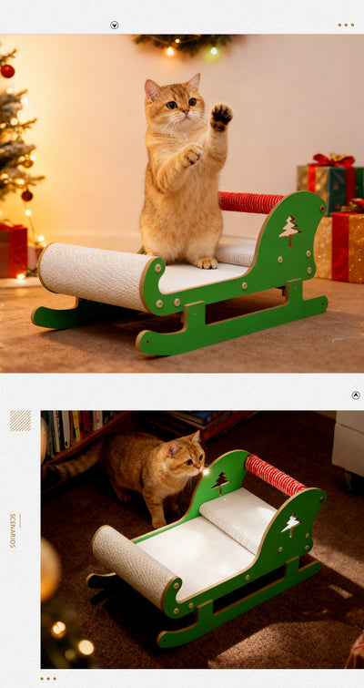 Rascador Multifuncional de Cartón Corrugado para Gatos - Image 13