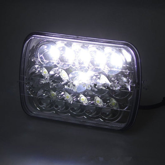 Linterna Frontal LED Cuadrada con Luz Alta y Baja - Image 5