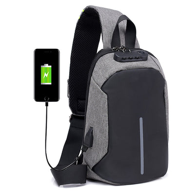 Bolso de Hombro en Tela Oxford