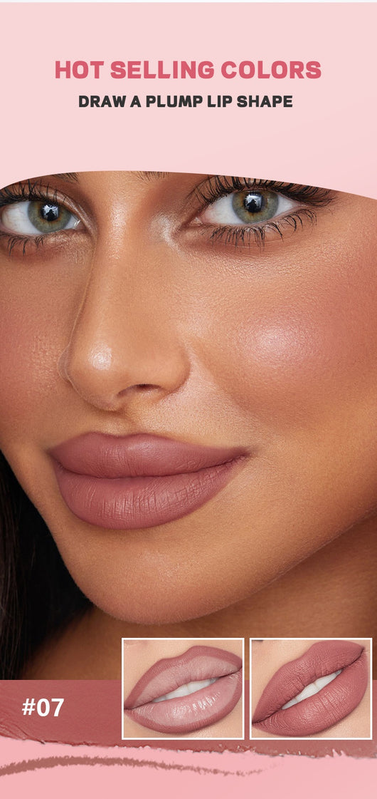 Delineador Labial Líquido Mate Impermeable Sin Mancha - Image 30