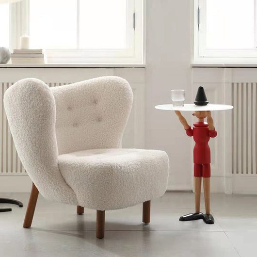 Sillón Nórdico de Lujo para Balcón - Silla de Diseño Moderno para Sala de Estar - Image 5