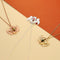 Cadena de Clavícula Personalizada en Titanio y Cobre