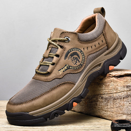 Zapatillas Deportivas Outdoor Talla Grande para Hombre en Cuero Premium - Image 10