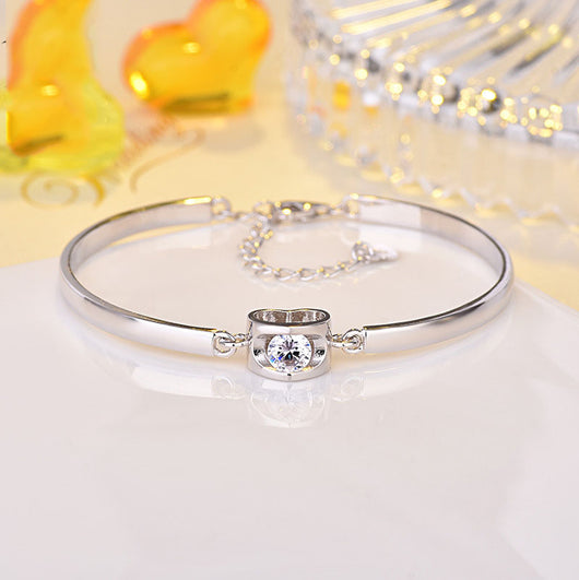 Pulsera de Plata Esterlina 925 con Corazón Delicado - Image 9