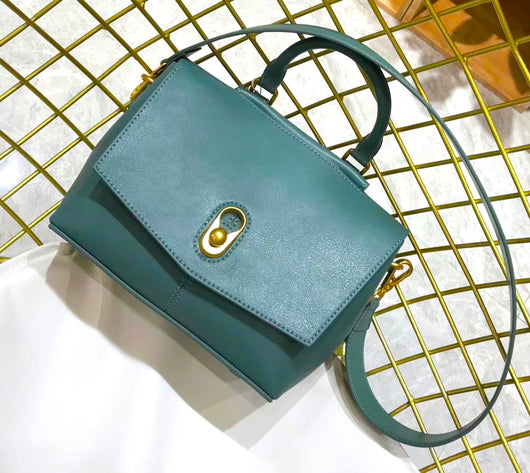 Bolso de Cuero Retro para Mujer con Asa al Hombro - Image 4