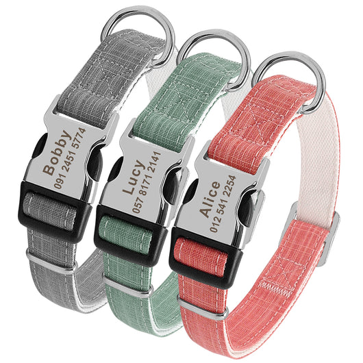 Collar Identificador para Perros Grandes con Placa Personalizable - Image 3