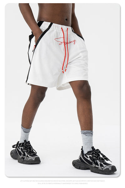 Shorts Casuales Premium Estilo Americano con Malla Transpirable y Detalles en Contraste - Image 23